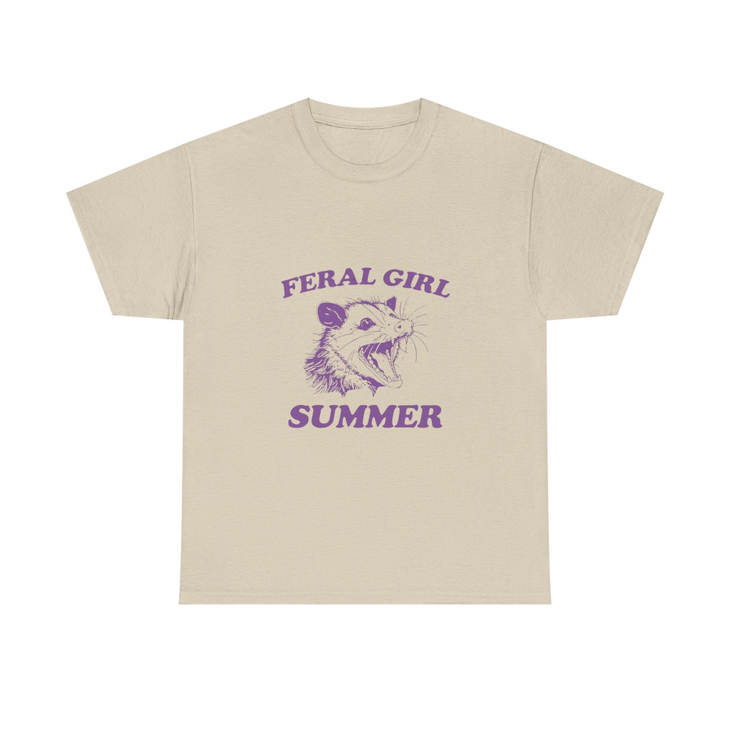feral girl summer tee