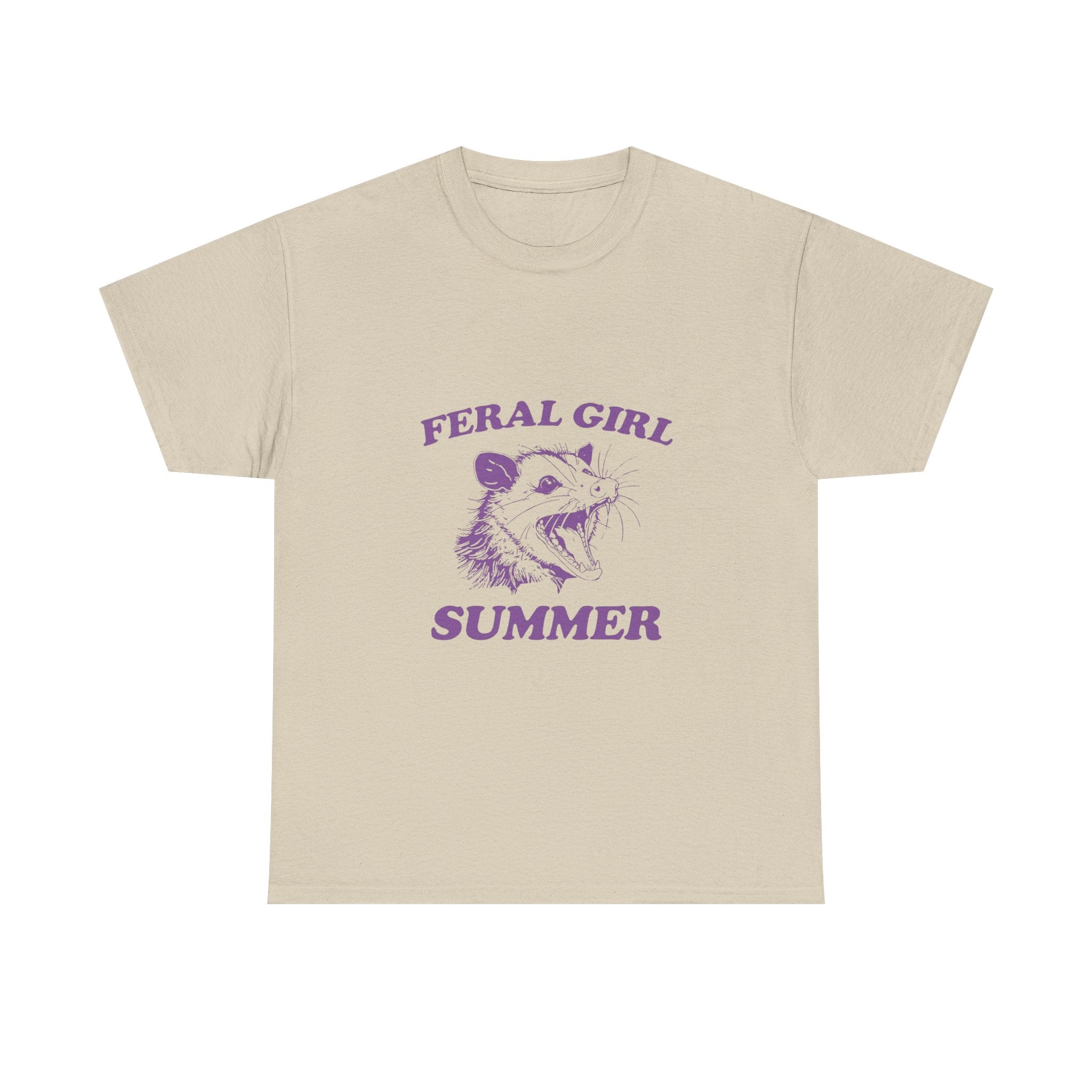feral girl summer tee